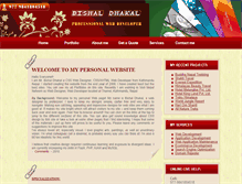 Tablet Screenshot of bishaldhakal.com.np